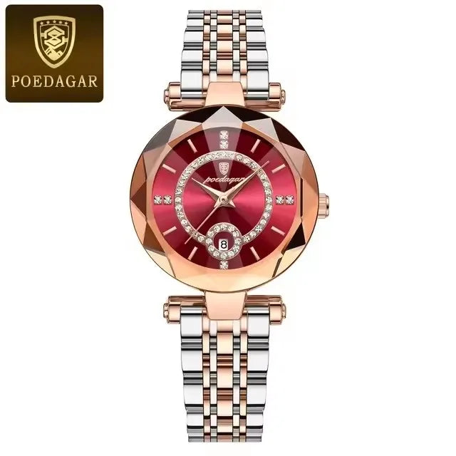 POEDAGAR Luna Elegance – Luxus-Damenarmbanduhr
