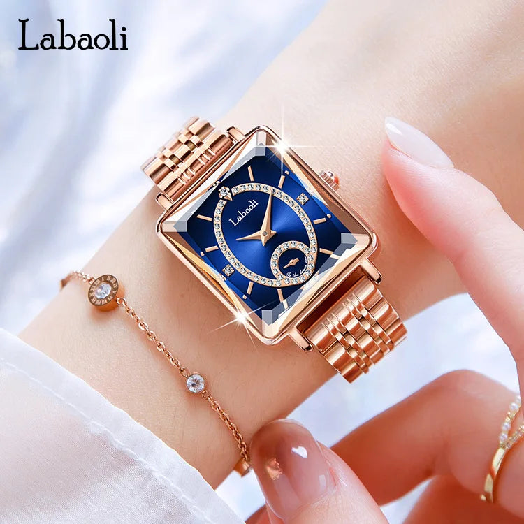 LABAOLI Rose Gold Elegance – Damenarmbanduhr