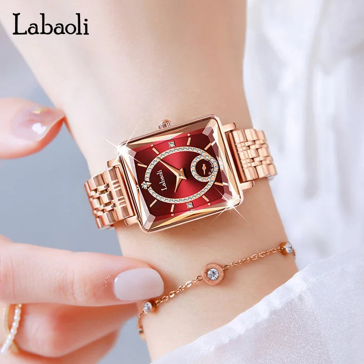 LABAOLI Rose Gold Elegance – Damenarmbanduhr
