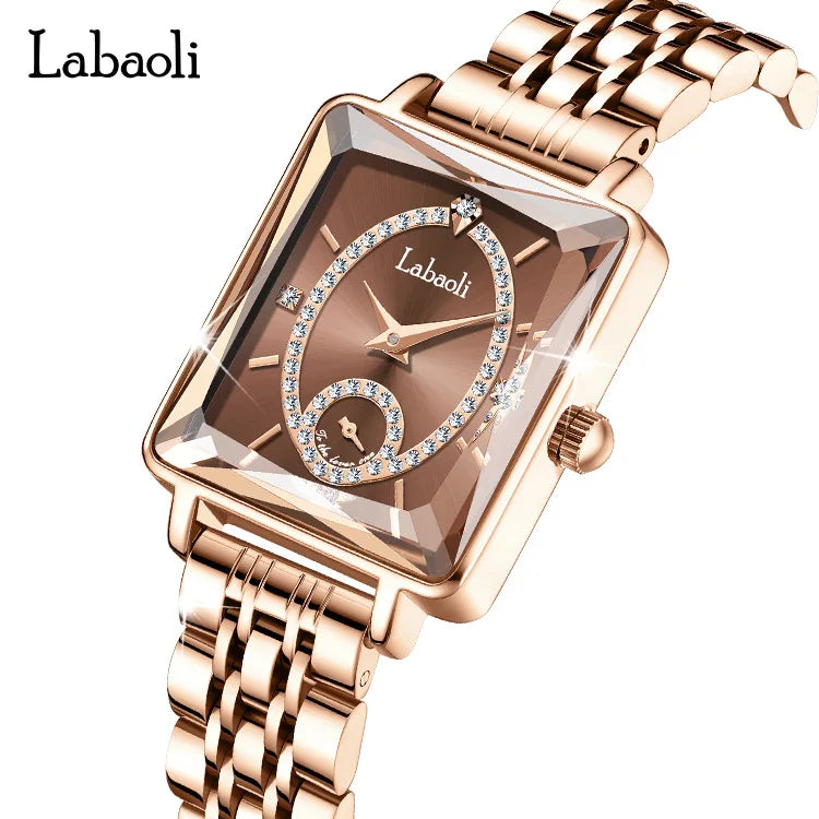 LABAOLI Rose Gold Elegance – Damenarmbanduhr