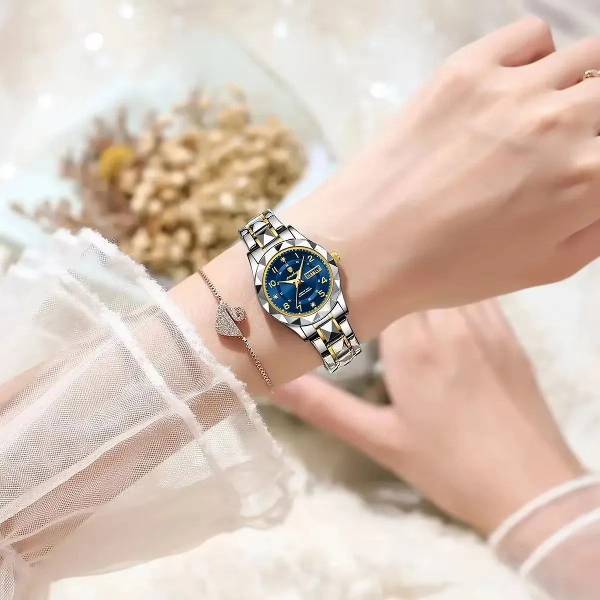 POEDAGAR Aurora – Luxus-Damenarmbanduhr 2024